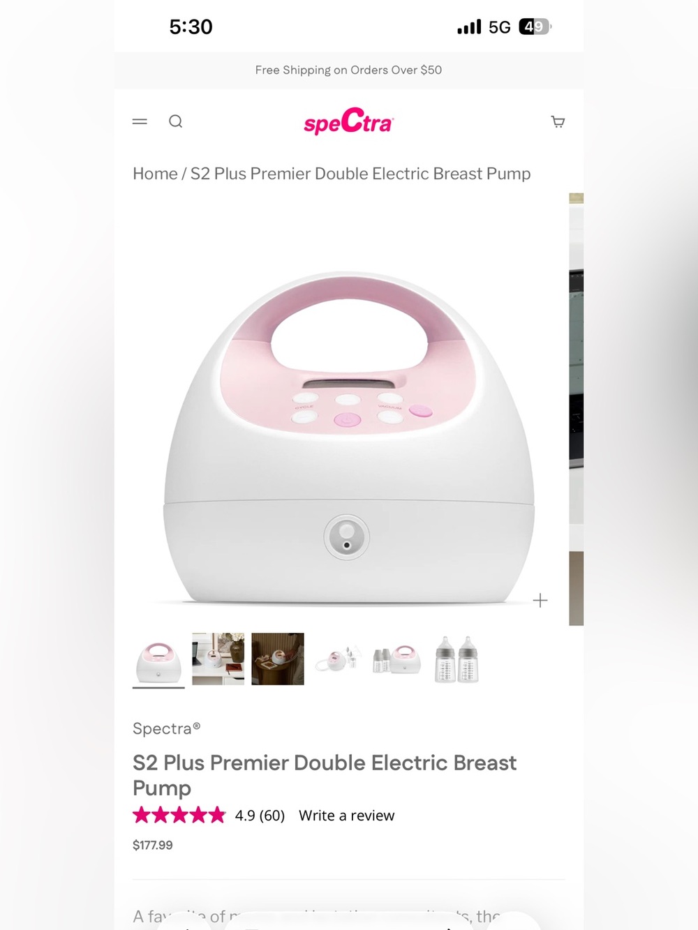 BRAND NEW Pink Spectra S2 Plus 💕
